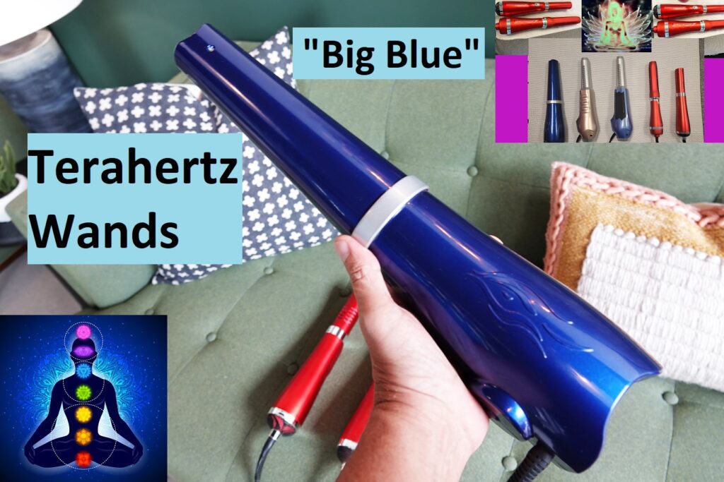Terahertz Wand model Big Blue professional grade wand